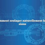 Question : Comment soulager naturellement la pression des sinus